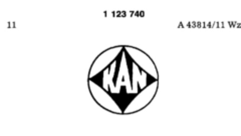 KAN Logo (DPMA, 02.12.1987)