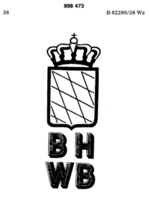 BHWB Logo (DPMA, 03/13/1979)