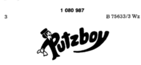 Putzboy Logo (DPMA, 02.11.1984)