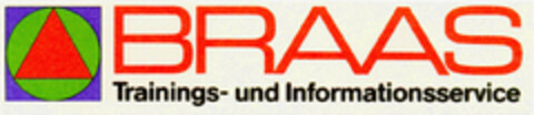 BRAAS Trainings- und Informationsservice Logo (DPMA, 12/17/1985)