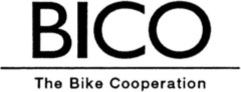 BICO The Bike Cooperation Logo (DPMA, 04.12.1992)