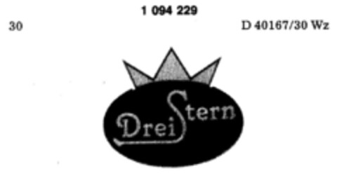 Drei Stern Logo (DPMA, 09/19/1984)