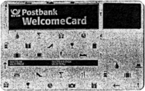 Postbank Welcome Card Logo (DPMA, 12/11/1993)