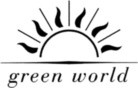 green world Logo (DPMA, 09.03.1993)