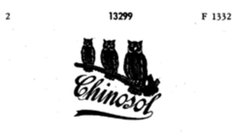 Chinosol Logo (DPMA, 23.12.1895)