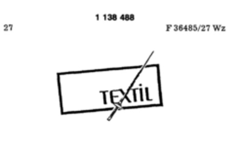 TEXTIL Logo (DPMA, 25.06.1988)