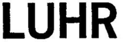 LUHR Logo (DPMA, 10.03.1975)