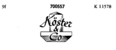 Köster & Co Logo (DPMA, 05.03.1956)