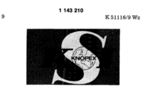 KSI KNOPEX Logo (DPMA, 13.04.1987)