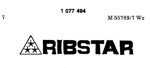 RIBSTAR Logo (DPMA, 12/06/1984)