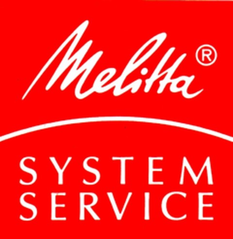 Melitta  SYSTEM SERVICE Logo (DPMA, 08/18/1988)