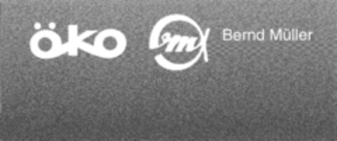 öko m Bernd Müller Logo (DPMA, 08/28/1992)