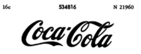 Coca-Cola Logo (DPMA, 04/14/1936)