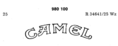 CAMEL Logo (DPMA, 25.11.1977)