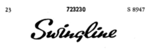 Swingline Logo (DPMA, 27.12.1957)