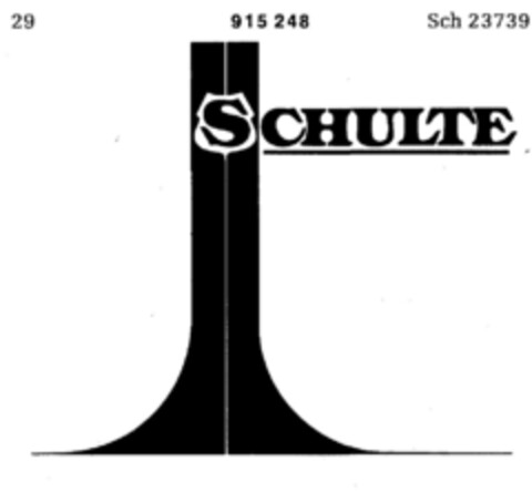 SCHULTE Logo (DPMA, 11/30/1972)