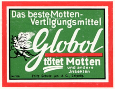 Globol tötet Motten Logo (DPMA, 06/05/1929)