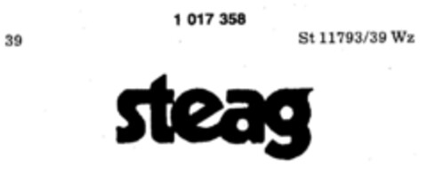 steag Logo (DPMA, 04/02/1979)
