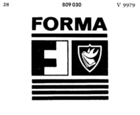 FORMA Logo (DPMA, 12.11.1964)