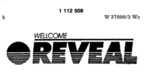 REVEAL WELLCOME Logo (DPMA, 27.03.1987)
