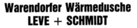 Warendorfer Wärmedusche LEVE + SCHMIDT Logo (DPMA, 05.04.1989)