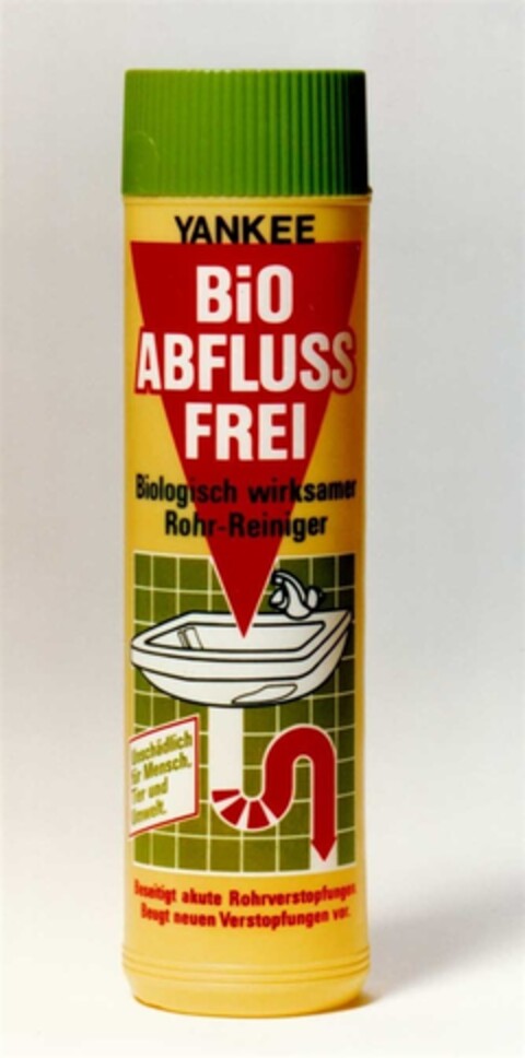 BIO ABFLUSS FREI Logo (DPMA, 14.10.1988)