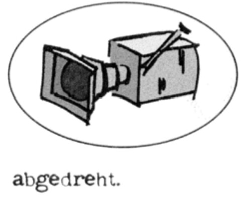 abgedreht. Logo (DPMA, 29.05.2000)