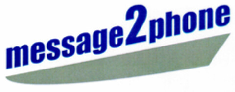 message2phone Logo (DPMA, 28.02.2001)