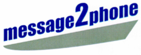 message2phone Logo (DPMA, 02/28/2001)