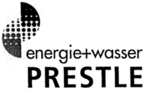energie+wasser PRESTLE Logo (DPMA, 09/28/2001)