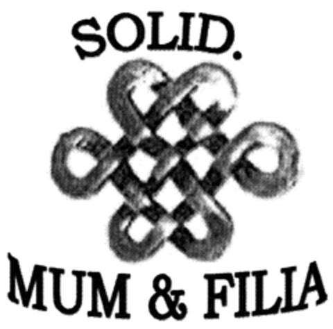 SOLID. MUM & FILIA Logo (DPMA, 23.06.2008)