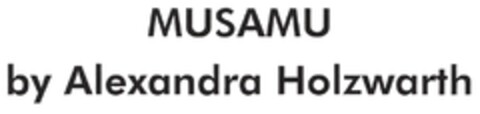 MUSAMU by Alexandra Holzwarth Logo (DPMA, 23.06.2010)