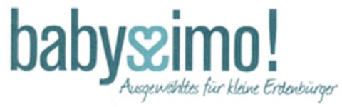 babyssimo! Ausgewähltes für kleine Erdenbürger Logo (DPMA, 25.08.2011)