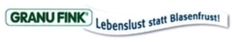 GRANU FINK Lebenslust statt Blasenfrust Logo (DPMA, 21.12.2012)