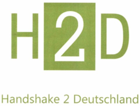 H2D Handshake 2 Deutschland Logo (DPMA, 01/22/2016)