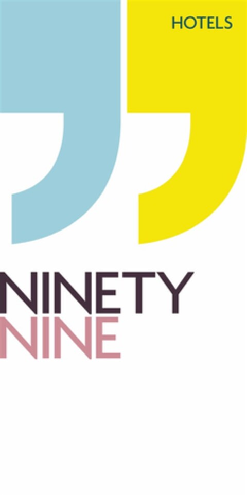 NINETY NINE HOTELS Logo (DPMA, 15.08.2016)