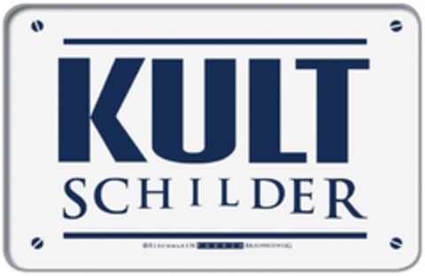 KULT SCHILDER BLECHWAREN FABRIK BRAUNSCHWEIG Logo (DPMA, 09.06.2017)