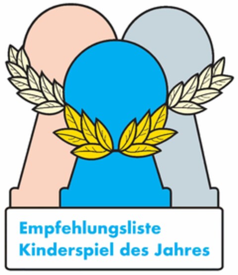 Empfehlungsliste Kinderspiel des Jahres Logo (DPMA, 01.03.2023)