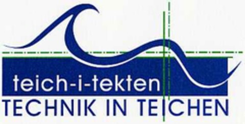 teich-i-tekten TECHNIK IN TEICHEN Logo (DPMA, 10/07/2002)