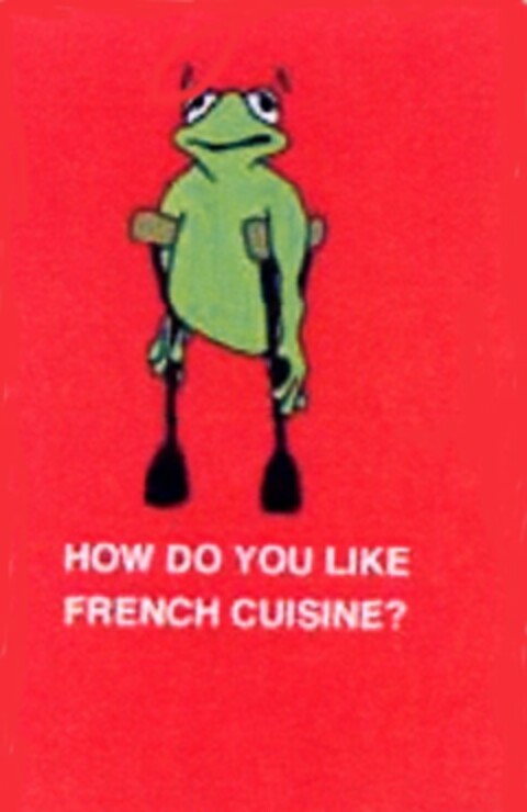 HOW DO YOU LIKE FRENCH COUSINE? Logo (DPMA, 09.07.2004)