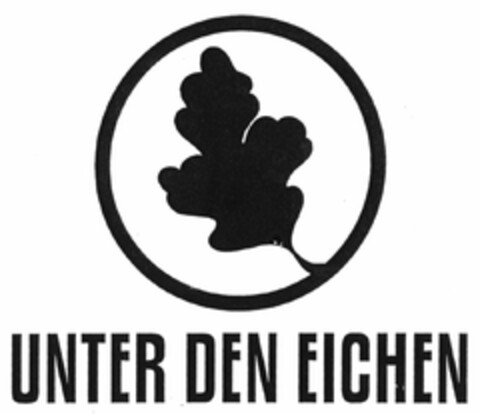 UNTER DEN EICHEN Logo (DPMA, 07/29/2004)