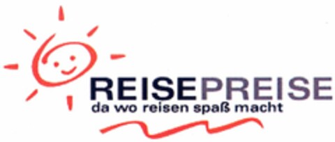 REISEPREISE da wo reisen spaß macht Logo (DPMA, 04.02.2005)