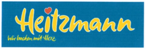 Heitzmann Wir backen mit Herz Logo (DPMA, 05/13/2005)