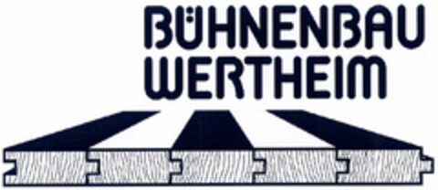 BÜHNENBAU WERTHEIM Logo (DPMA, 11.10.2005)