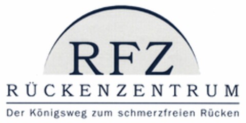 RFZ RÜCKENZENTRUM Logo (DPMA, 30.05.2006)