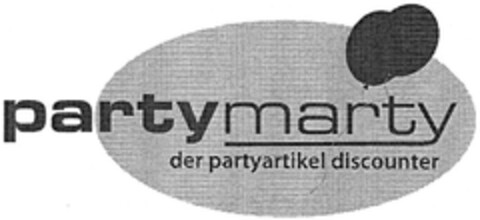 partymarty der partyartikel discounter Logo (DPMA, 27.07.2006)