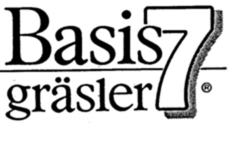 Basis 7 gräsler Logo (DPMA, 12.12.1994)