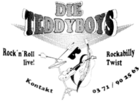 DIE TEDDYBOYS Logo (DPMA, 12/14/1994)