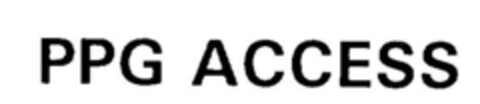PPG ACCESS Logo (DPMA, 10.03.1995)