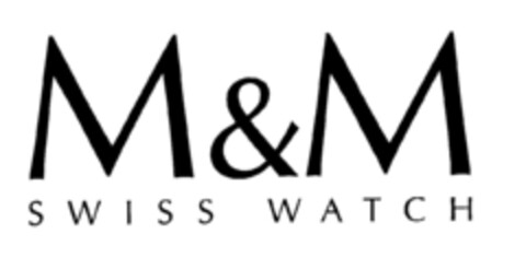 M & M SWISS WATCH Logo (DPMA, 21.06.1995)